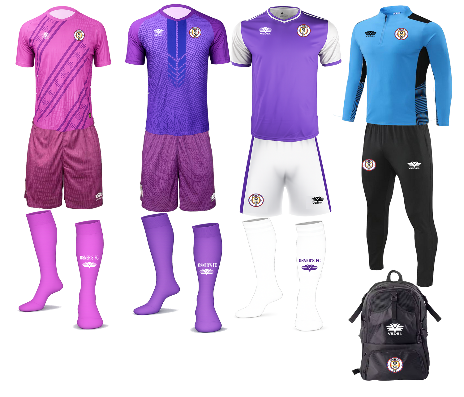OSNER'S FC Goalie Short Sleeves Package